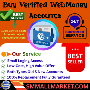 Buy Verified WebMoney Accounts